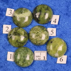 Kapussi serpentiini 18mm vihreä pyöreä 