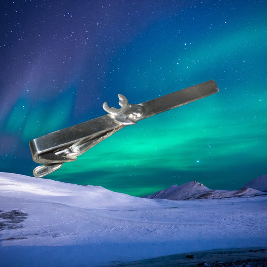 Solmioneula HIRVI 925-hopeaa