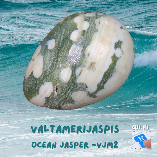  Kivimuna valtamerijaspis n.35mm muna. Valitse nro VJM 1-4 