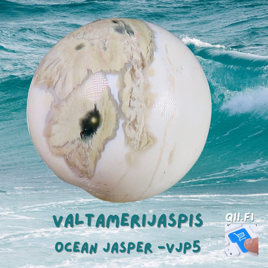 Kivipallo valtamerijaspis. Valitse nro vjp1-5 