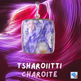 Hopeariipus tsharoiitti, neliskulmainen nro64-1B-R