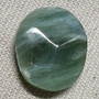Nefriitti iridisoiva hiottu ympäriinsä 36x30x8mm NEF1