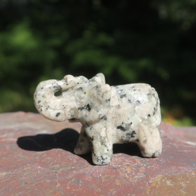Kivieläin elefantti graniittinorsu