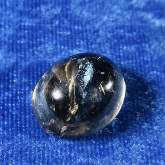 Kapussi rutiilikvartsi 17x20x11mm ovaali cabochon nro N