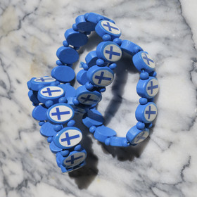 Rannekoru Finland Suomen lippu, sinivalkoinen