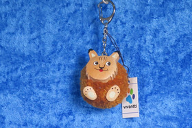 Avaimenperä Ilves lankatupsu-pompom