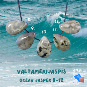 Riipus valtamerijaspis porattu nro 8-12. Valitse