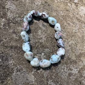 Rannekoru larimar rumpuhiottu 16-18cm joustava. Valitse koko