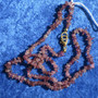Kaulahelmet rubelliitti punainen turmaliini  45cm sipsihelmet