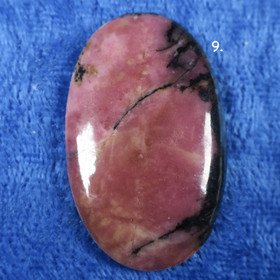 Kapussi rodoniitti ovaali cabochon nro9