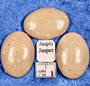 Kapussi jaspis beige 18x25mm ovaali 