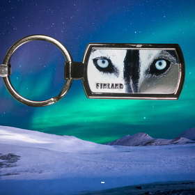 Avaimenperä huskyn silmät, Finland