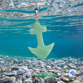 Riipus ankkuri vihreä aventuriini