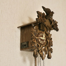 Käkikello 522QM paristokäyttöinen heilurikello, äänetön = 2-laatu. 