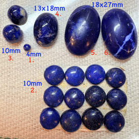  Kapussi lapis latsuli cabochon. Valitse koko