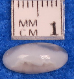 Kapussi kalsedoni vaaleansininen 7x14mm