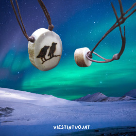 Riipus poronsarvi polttokaiverrettu VIESTINTUOJAT 