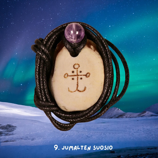Riipus poronsarvi ja ametisti Jumalten suosio nro9