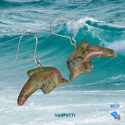 Korvakorut unakiitti delfiini