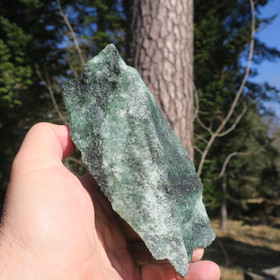  Fuksiittikvartsiitti ja aventuriini 1480g 160x120x50mm Luosto Hi90A