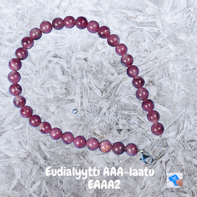 Rannekoru eudialyytti AAA-laatu, 20-25cm. EAAA2