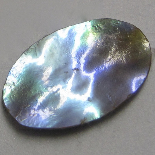 Kapussi pauasimpukka 10x15mm ovaali cabochon