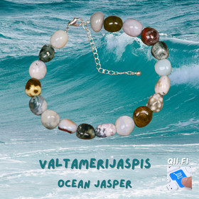 Rannekoru valtamerijaspis hopealukko.  Aava3