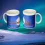 Muki joulupukki ja porot Finland Lapland