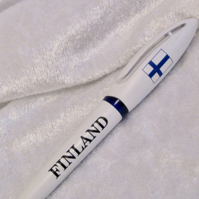 Kuulakärkikynä Finland, Suomen lippu, valkoinen