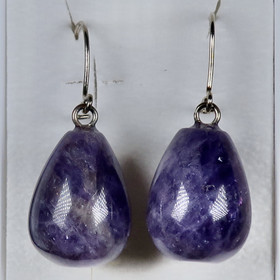 Korvakorut ametistipisara tumma