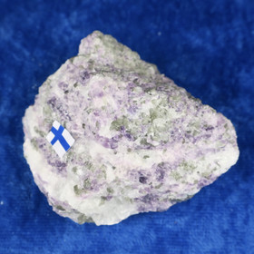 Fluoriitti kalsiitti apatiitti raaka 74g  Parainen Hi171a