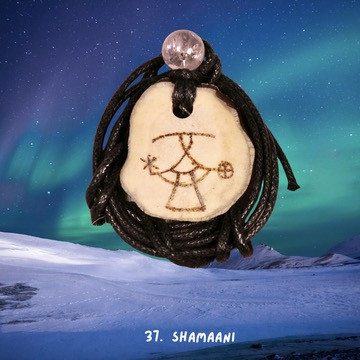 Riipus poronsarvi ja ametisti SHAMAANI 37