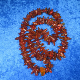 Kaulahelmet meripihka 75cm AMB4