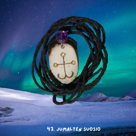 Riipus poronsarvi ja ametisti Jumalten suosio 43