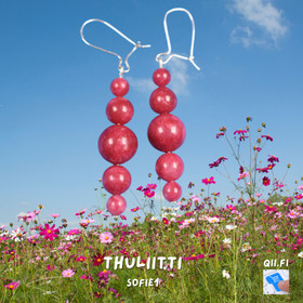 Thuliitti korvakorut SOFIE1