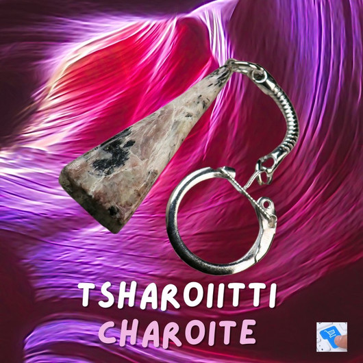 Avaimenperä tsharoiitti 9