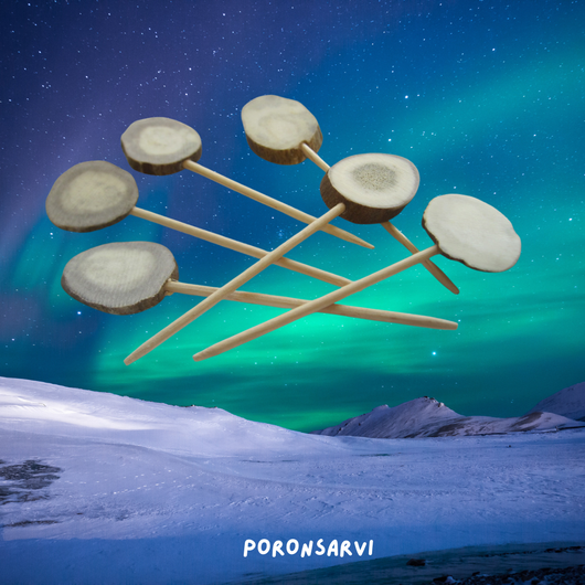 Poronsarvitikkari,  ei syötävä