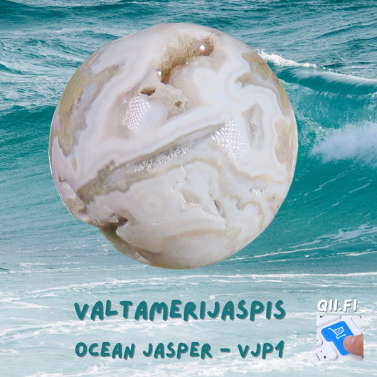 Kivipallo valtamerijaspis. Valitse nro vjp1-5 