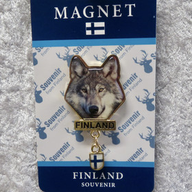 Magneetti susi, Finland, Suomen lippu