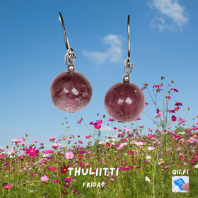 Korvakorut thuliitti 10mm Frida1