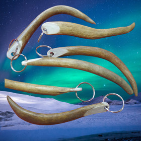 Avaimenperä poronsarvi 11-15cm pitkä 