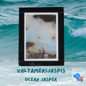 Riipus valtamerijaspis 3x4cm porattu nro 2