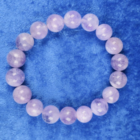 Rannekoru ametisti vaalea 12mm MINKA