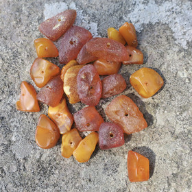 Meripihka irtohelmi oranssi nro4