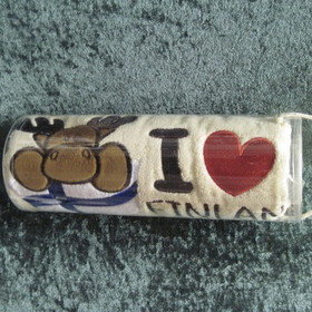 Kylpypyyhe I love Finland