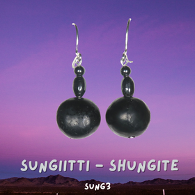 Korvakorut sungiitti ja hematiitti SUNG3