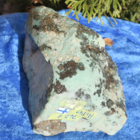 Aventuriini vihreä raaka  762g  Luosto Suomi Hi149F