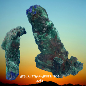 Atsuriittimalakiitti kidesykerö 36g Namibia jj51