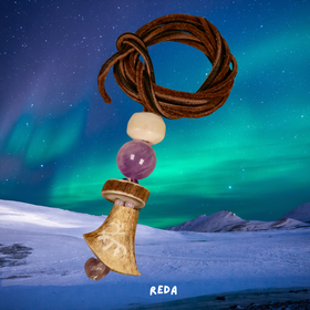 Riipus poronsarvia ja ametistit REDA