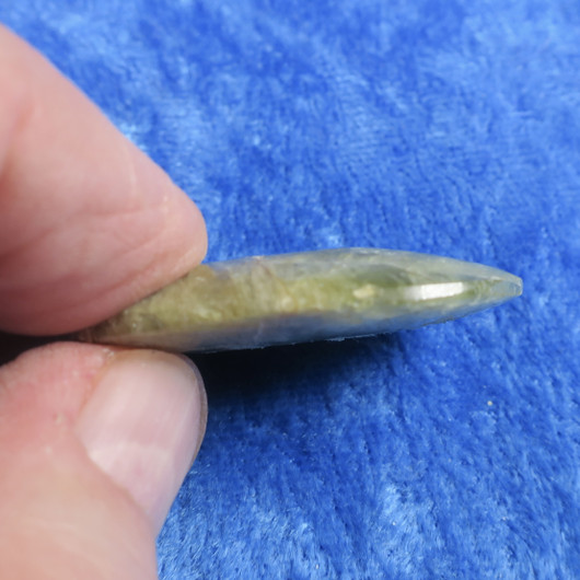 Apatiitti hiottu taskukivi 29x42mm nro2 